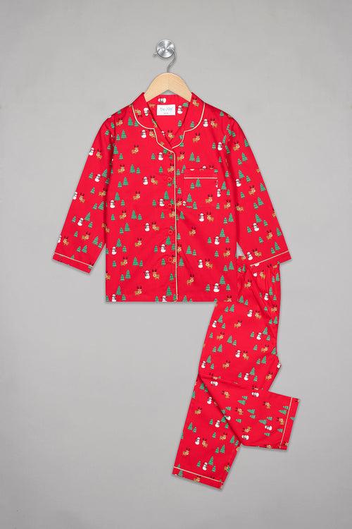 Vintage Red X'mas Pj St