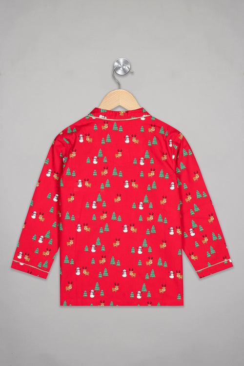 Vintage Red X'mas Pj St