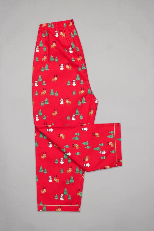 Vintage Red X'mas Pj St