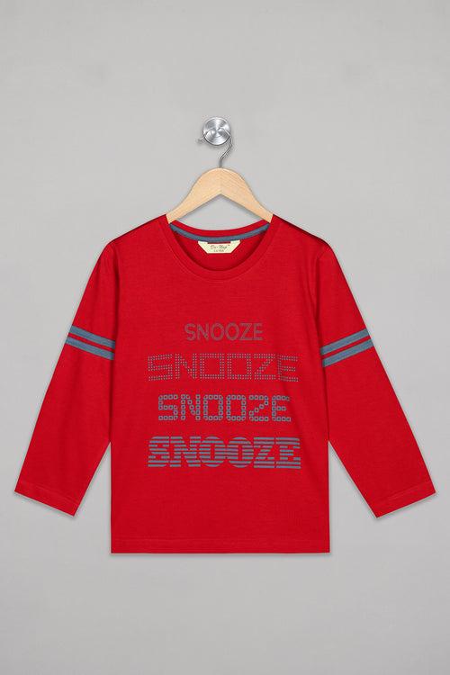 Snooze Full Sleeves Pj St