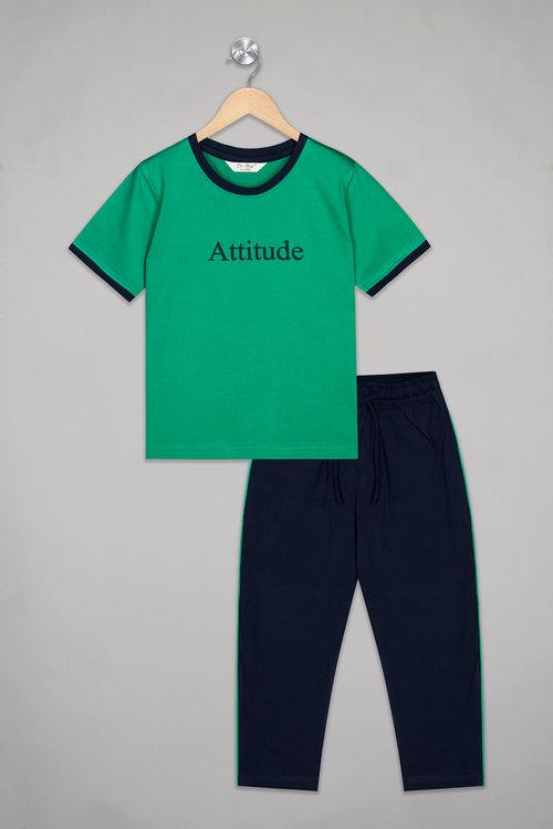 Attitude Short Sleeves Pj St