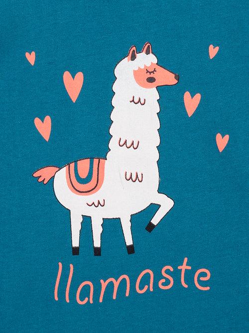 Llamaste Blue Pj set