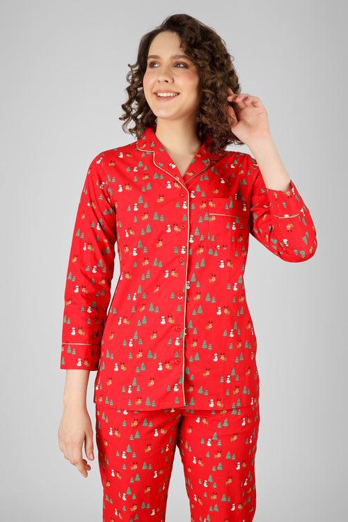 Vintage Xmas Pj Set