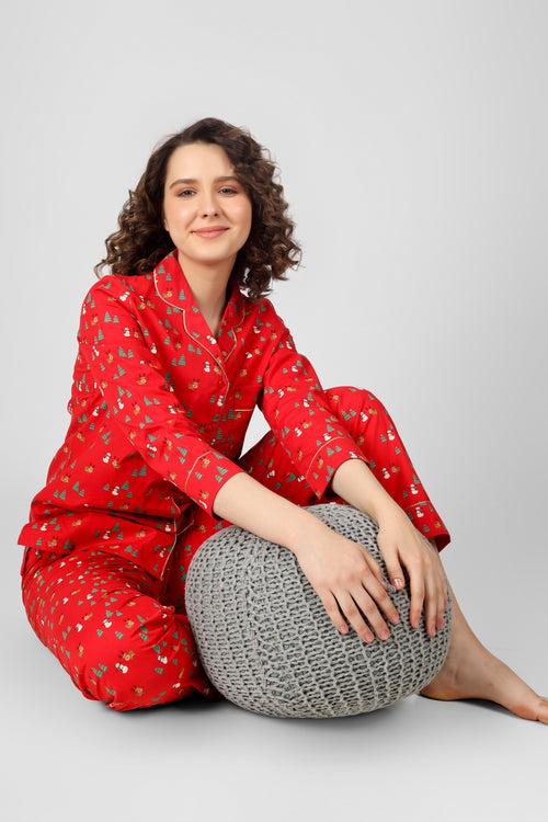 Vintage Xmas Pj Set