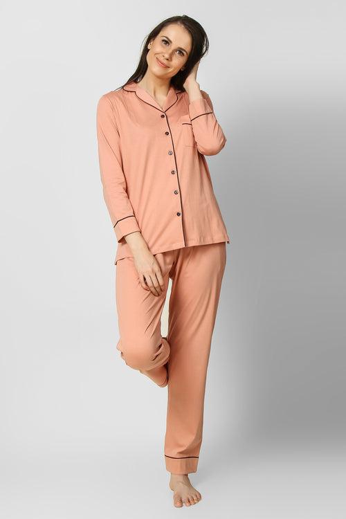 Dusky Peach Classic Pj St