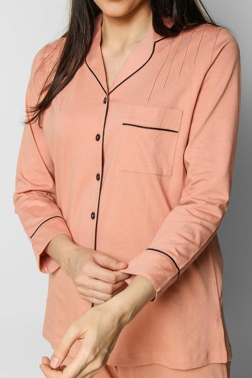 Dusky Peach Classic Pj St