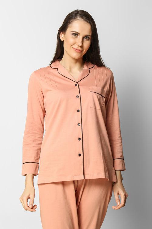 Dusky Peach Classic Pj St