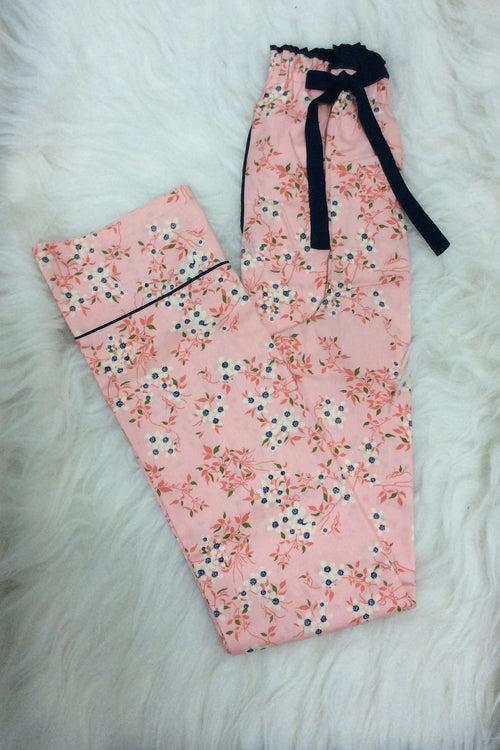 Peach Floral Blossom Pj