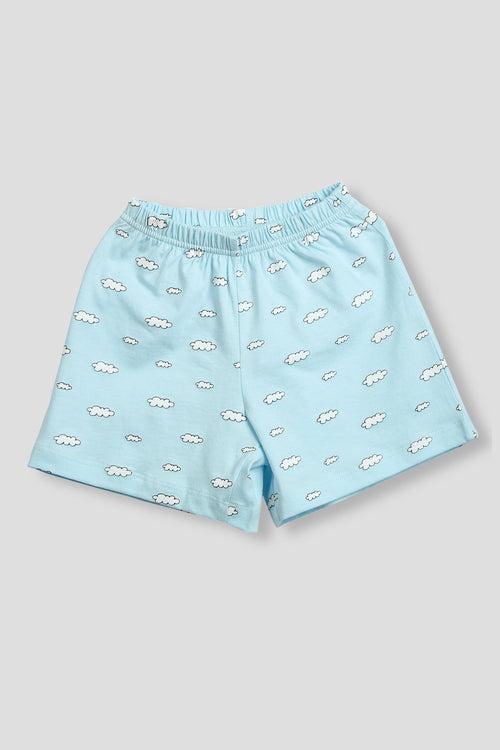 Happy Clouds Shorts set