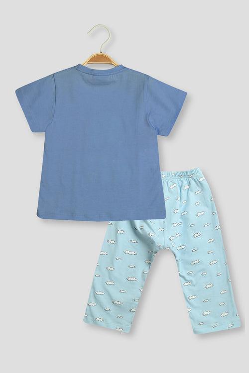 Happy Clouds Short Sl Pyjama Set