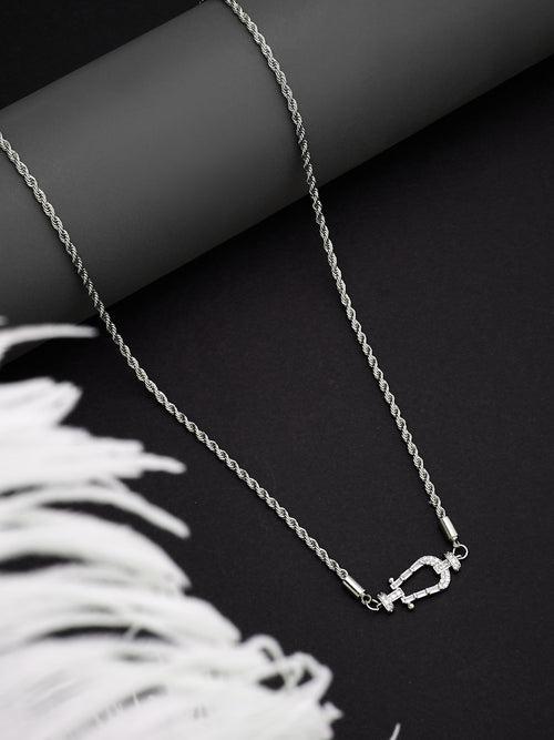 Women Trendy Silver Pendant