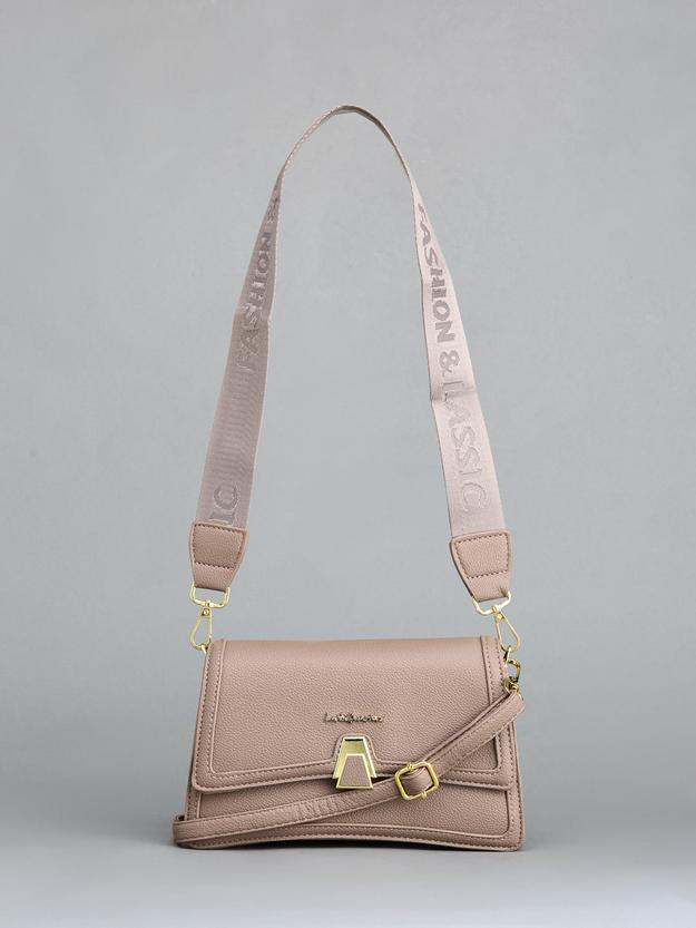 Women Khaki Sling Bag for Casual