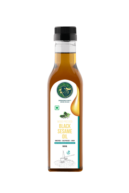 Wood Press Black Sesame Oil