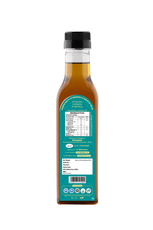 Wood Press Black Sesame Oil