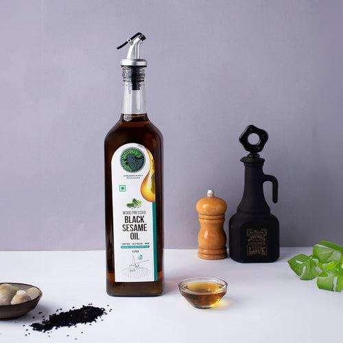 Wood Press Black Sesame Oil