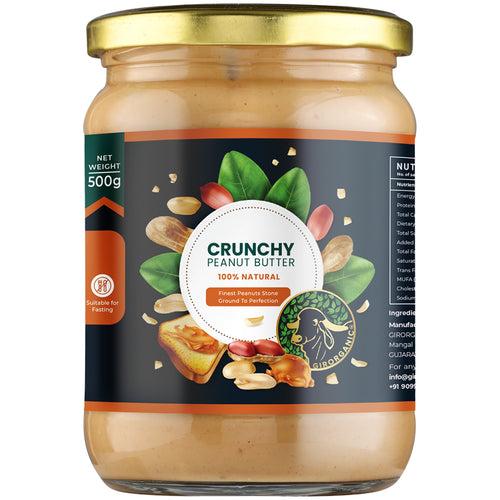 Crunchy Peanut Butter - 500 gram Stone Ground