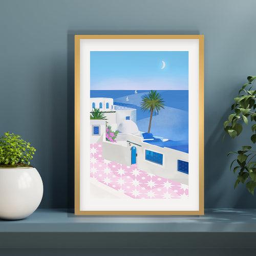 Tunis Petra Lidze Painting Artwork For Home Wall Decor