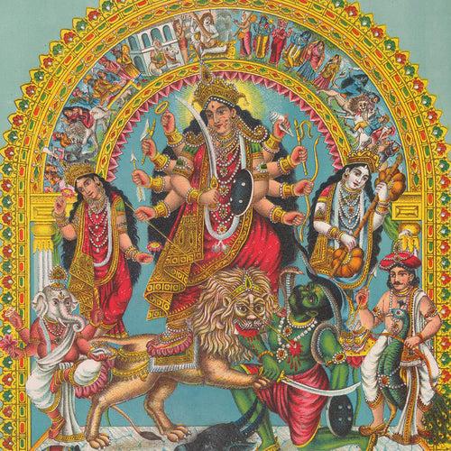 Raja Ravi Varma Artwork Painting - Sakunthala Pathralekhan