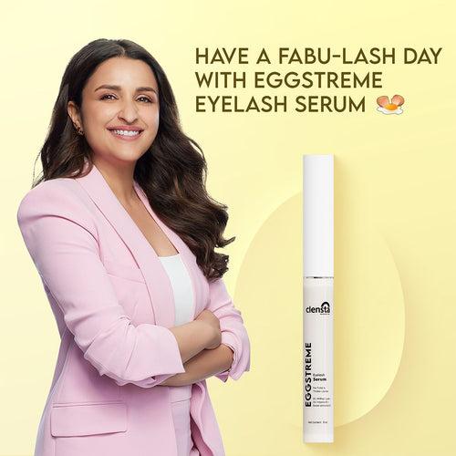 Eggstreme Eyelash Serum With 3% WKPep Pro-Lash, 2% Vitamin E, Sweet Almond Oil & Egg Protein Extract for Fuller & Thicker Lashes