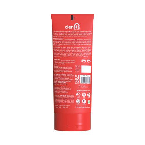 Red Aloe Vera Oil Control Face Wash With 0.5% Salicylic Acid & Red Aloe Vera Extract For Skin Purifying & Cleansing