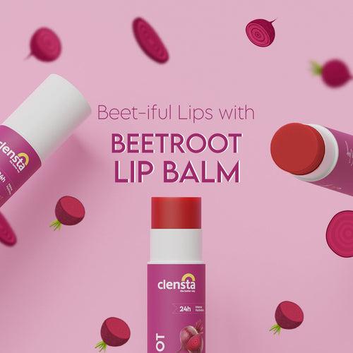 Beetroot Lip Balm | SPF 30 and Hyaluronic Acid