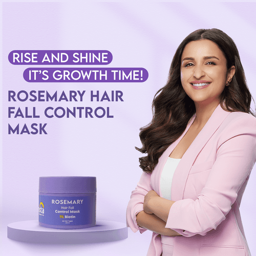 Rosemary Hair Fall Control Mask With  1% Biotin for Healthier Hair