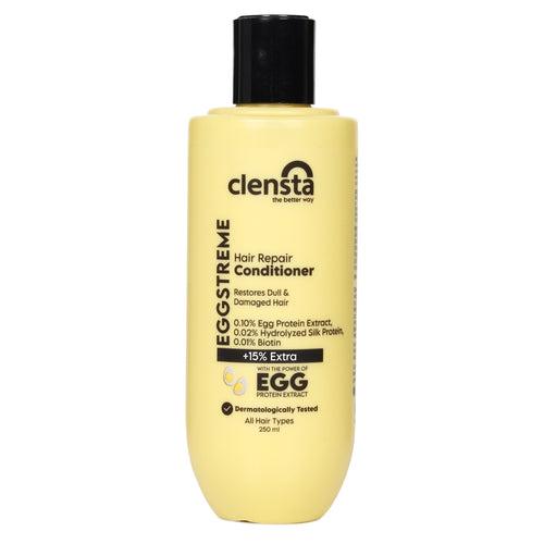 Eggstreme Hair Repair Conditioner With 0.10% Egg Protein Extract, 0.02% Hydrolyzed Silk Protein, 0.01% Biotin