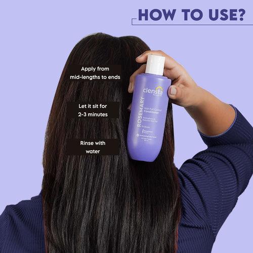 Rosemary Hair Fall Control Conditioner With 1% Biotin for Stronger Hair & Reduced Hair Fall