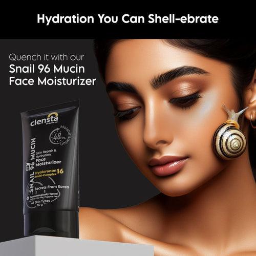 Snail 96 Mucin Face Moisturizer for Skin Repair & Hydration