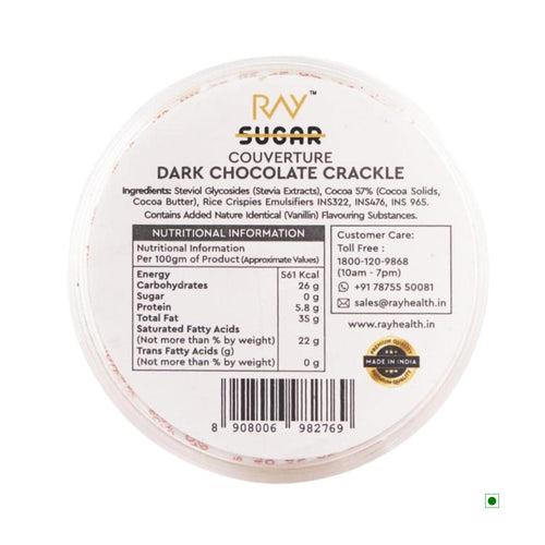 Ray No Sugar Dark Chocolate Crackle 100gm