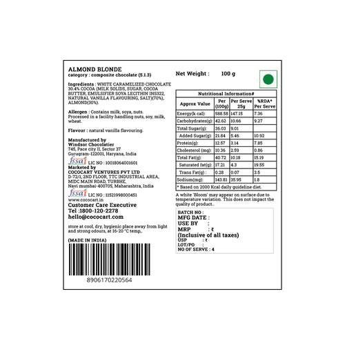 Rhine Valley Almond Blonde 100g