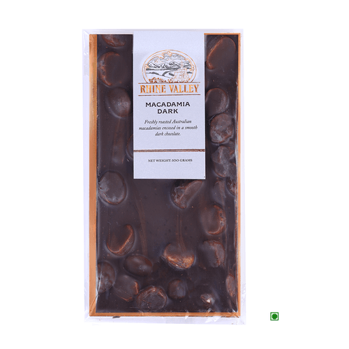 Rhine Valley Macadamia Dark 100g