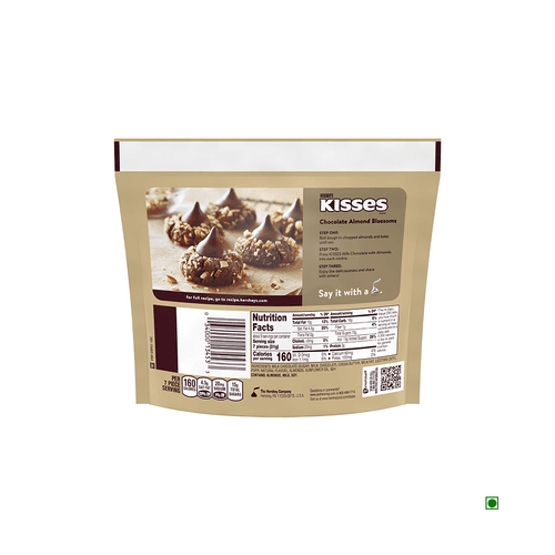 Hershey's Kisses Milk with Almonds Bag 283g