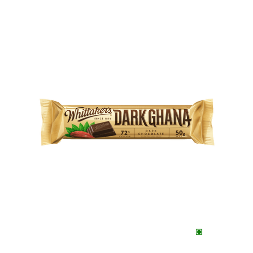 Whittaker's Dark Ghana 72% Bar 50g