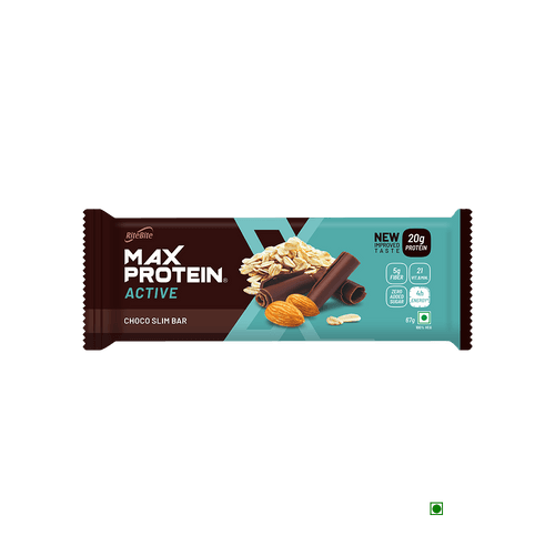 RiteBite Max Protein Active Choco Slim Bar 67g - Pack of 1