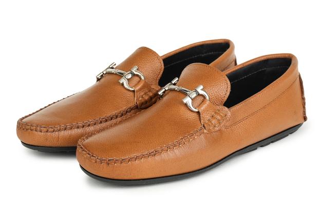 Horsebit Loafers - Tan