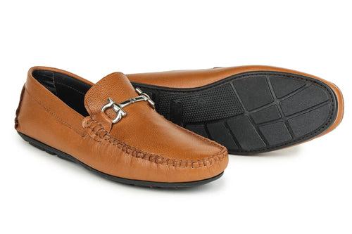 Horsebit Loafers - Tan