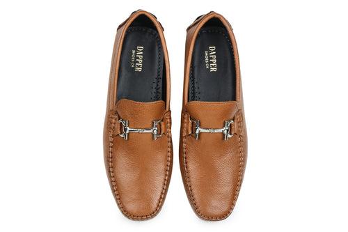 Horsebit Loafers - Tan