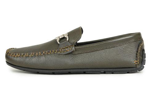 Horsebit Loafers - Olive (6 only)