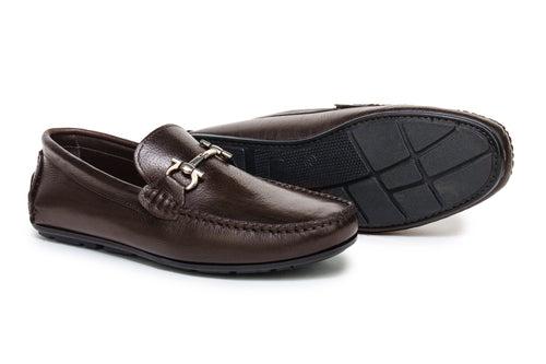 Horsebit Loafers - Dark Brown (6 Only)