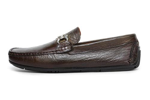 Horsebit Loafers - Olive Patina