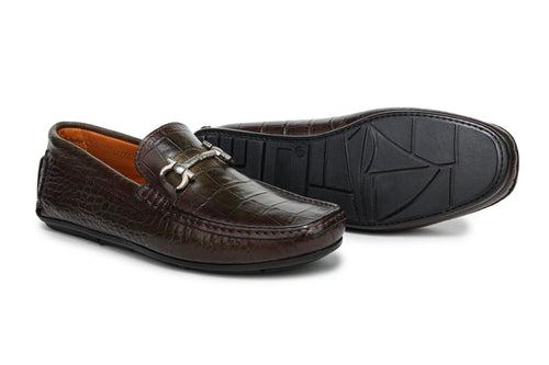 Horsebit Loafers - Olive Patina