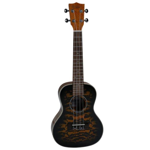 Havana QUK24 Tiger Flame Concert Ukulele