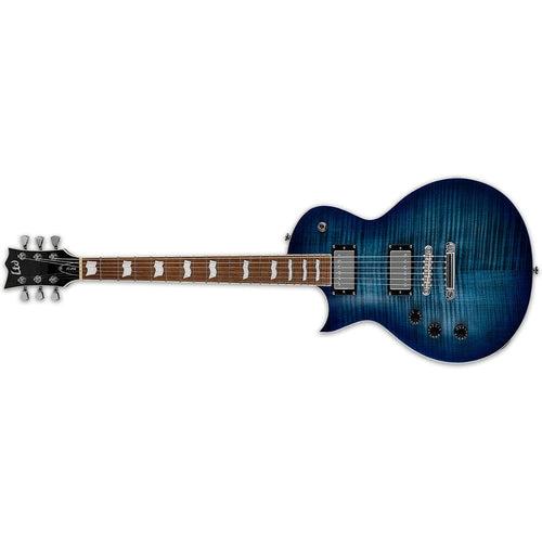 ESP EC 256FM LH 6 String Left Hand Electric Guitar - Cobalt Blue - Open Box