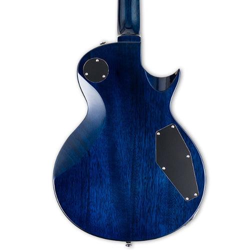 ESP EC 256FM LH 6 String Left Hand Electric Guitar - Cobalt Blue - Open Box