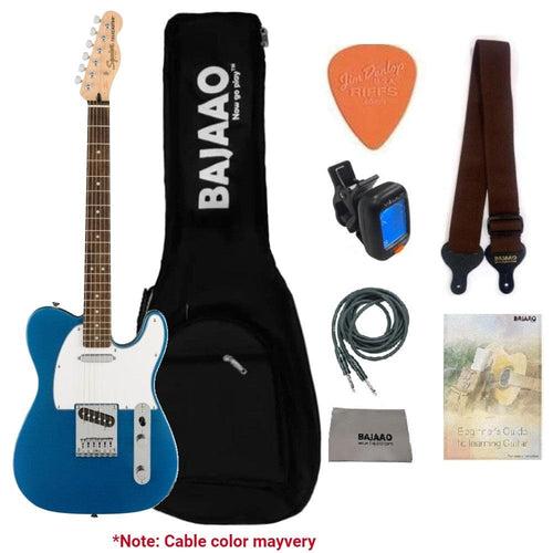 Fender Squier Affinity Series Telecaster Electric Guitar with Gigbag, Tuner, Strap, Picks, Polishing Cloth, Cable & E-Book