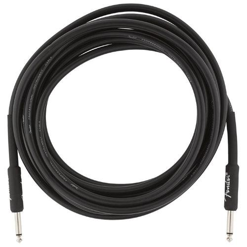 Fender 15 Feet Professional Series Instrument Cable Straight / Straight- Black - Open Box