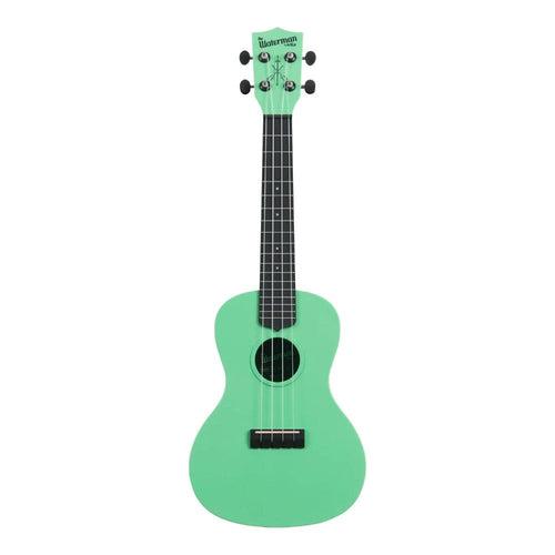 Kala KA-WMS-GN-C Waterman Concert Ukulele with Bag - Sea Foam Green