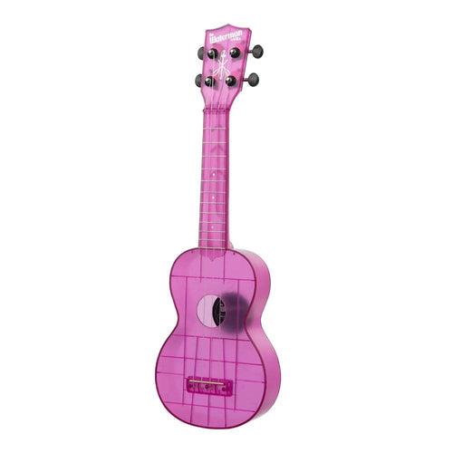 Kala KA-WMT Transparent Waterman Soprano Ukulele with Bag