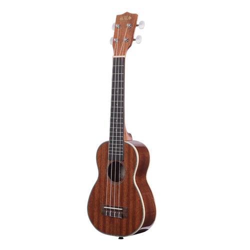 Kala KA-SLNG Gloss Mahogany Long Neck Soprano Ukulele